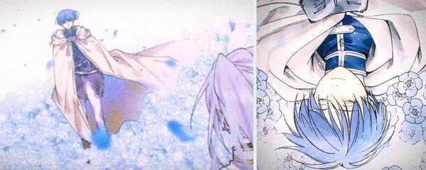 Frieren banner: grimoire dust and cold tea